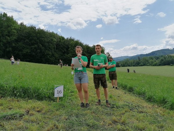 Bezirksentscheid Sensenmähen